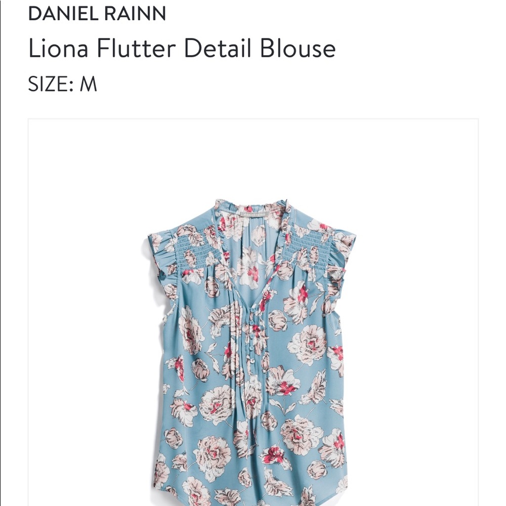 Stitchfix Liona Flutter Sleeve Blouse
